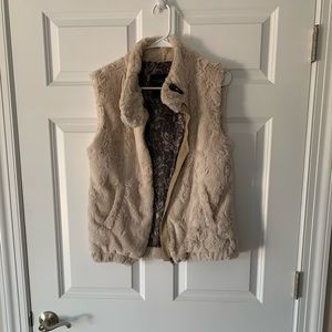 Anthropologie Sanctuary Fur Vest - XS